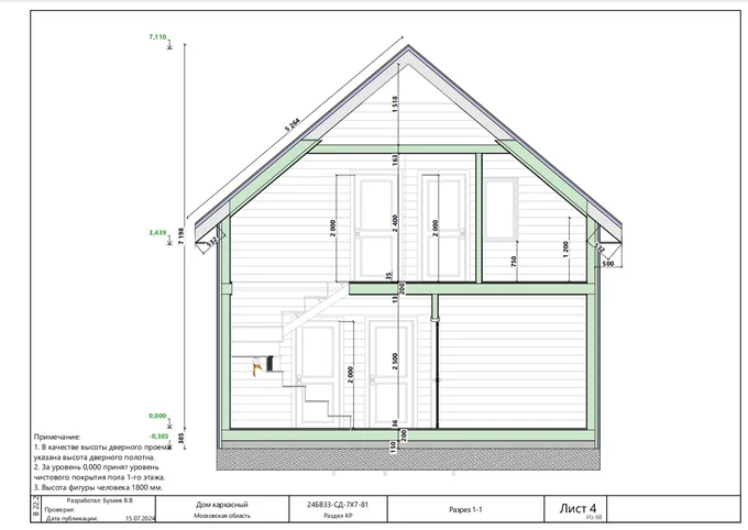 Эскизный раздел проекта  