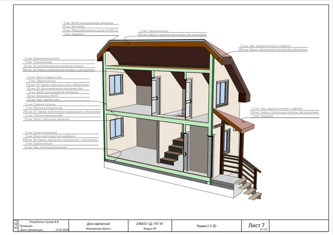 Эскизный раздел проекта  