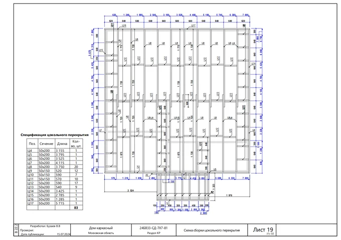 Конструктивный раздел